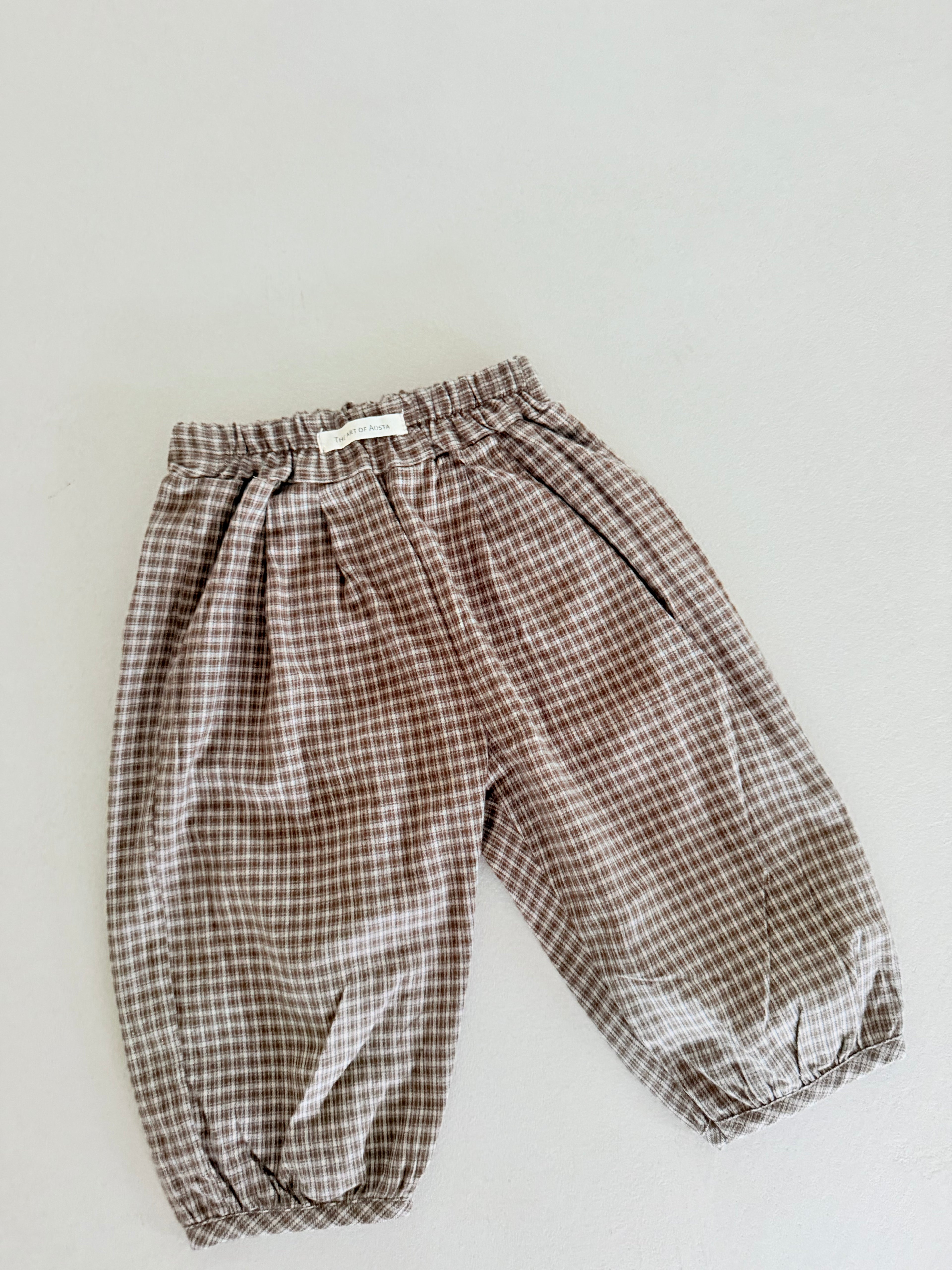 MOCHA BALLOON PANTS