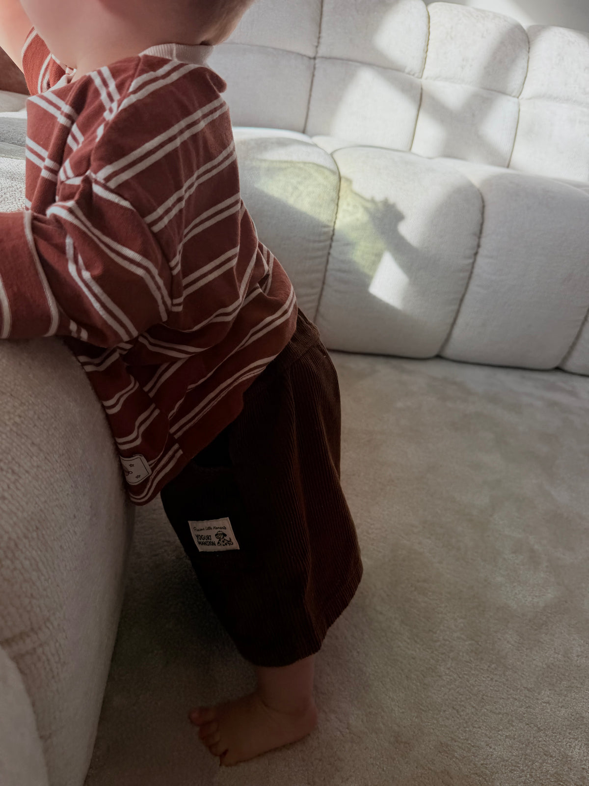 CORDUROY SHORTS BROWN