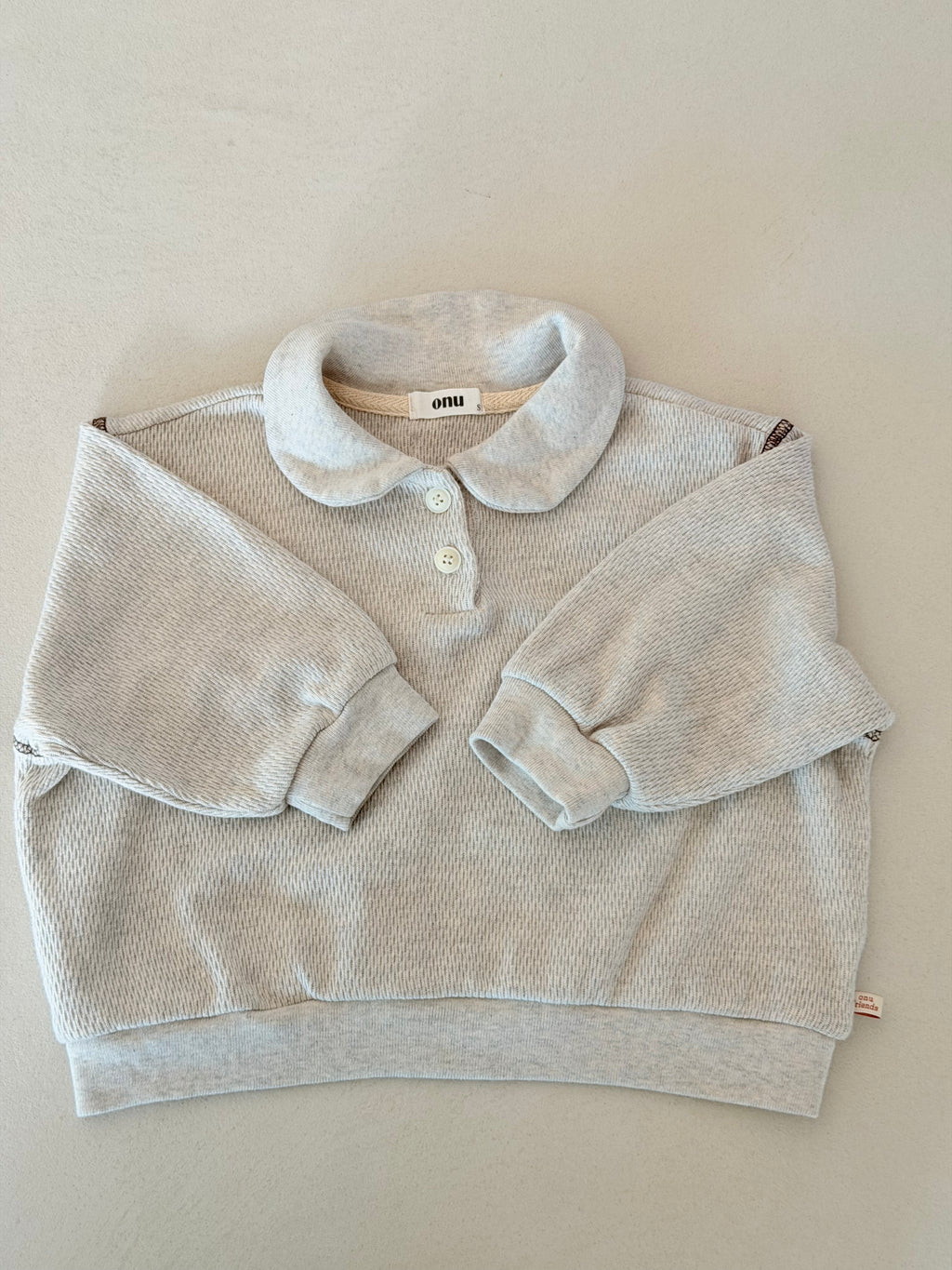 CINNAMON POLO SWEATER